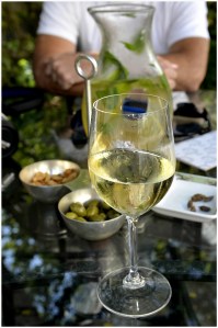 Before dinner there was wine