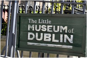 Directly Across from St. Stephen's is the Little Museum of Dublin