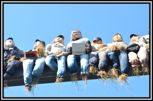 Scarecrow Festival Preparations