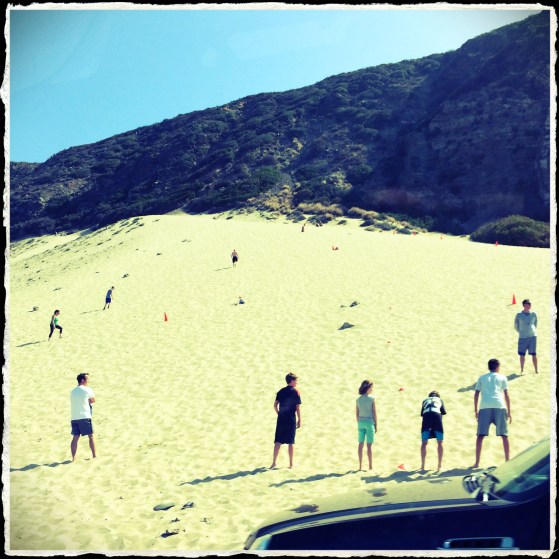 Sand dunes on PCH