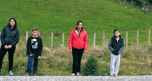 At the thought of leaving NZ, four dejected tourists hatch a plan.