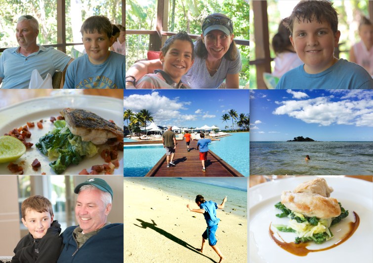 The Australia Crew at Lunch