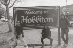 The Hobbiton Sign in Matamata