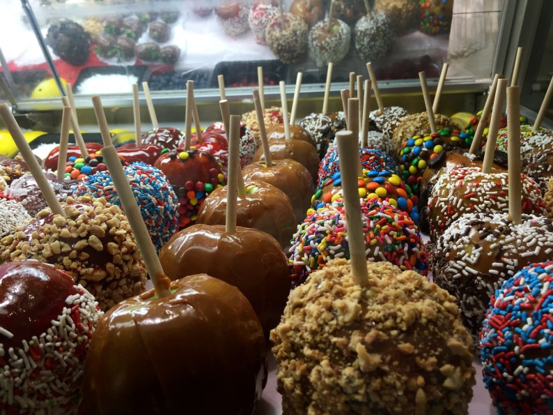 No carmel apples were consumed, unfortunately..